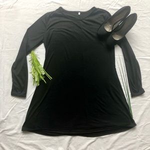 Black Piko-Style Dress